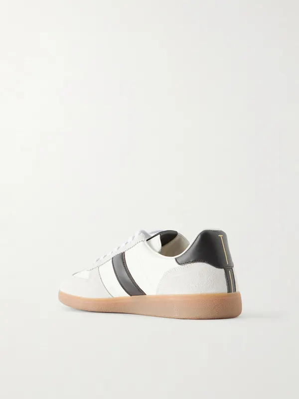 Tom Ford Archer Suede and Leather White (J1584-LCL457N)