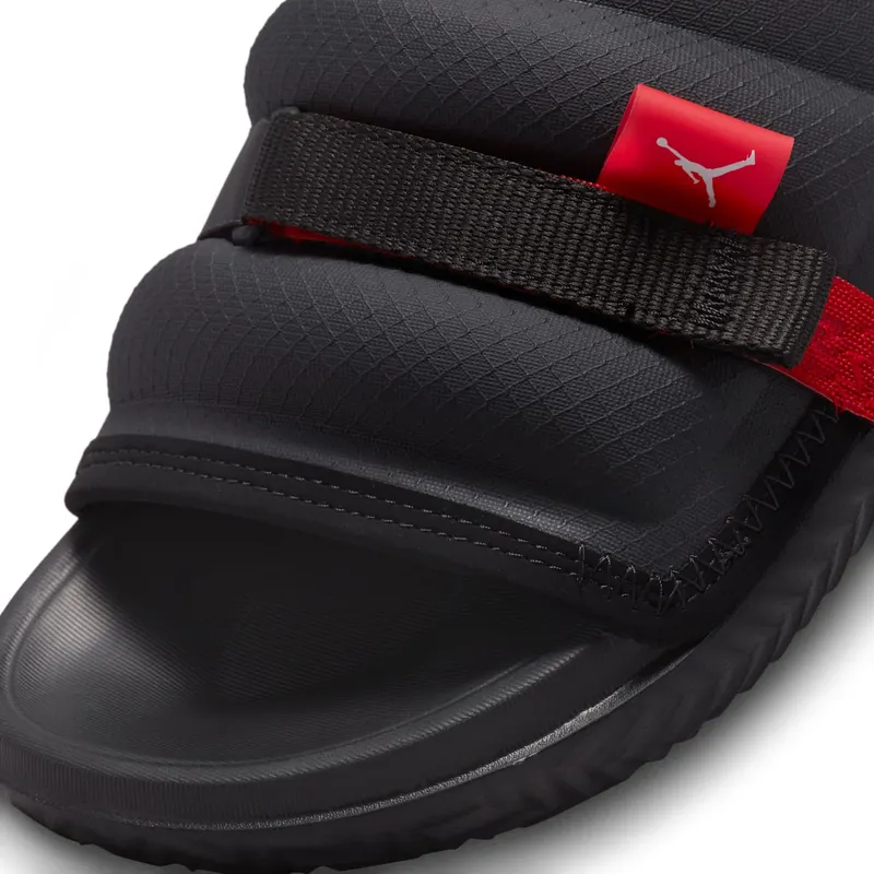 Jordan Super Play Slide Black University Red (DM1683-001)