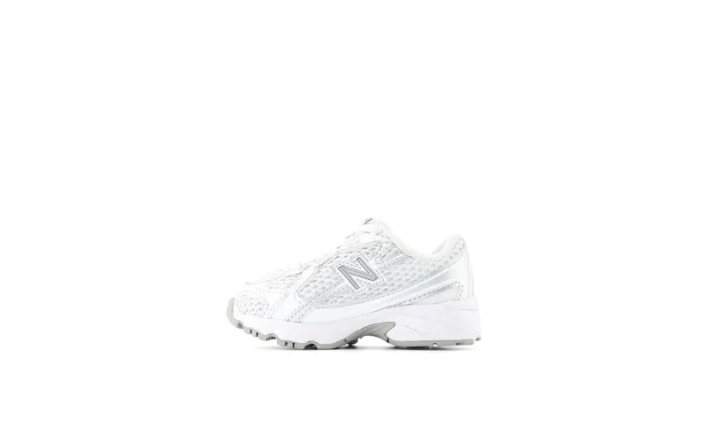New Balance 740 Bungee Lace TD “White / Silver” (IZ740WM)