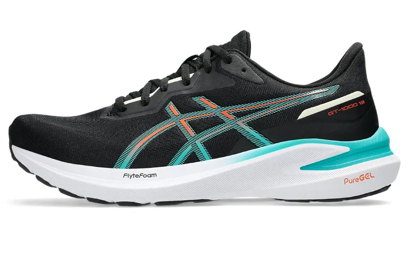 ASICS GT-1000 13 Black Wave Teal (1011B858-005)