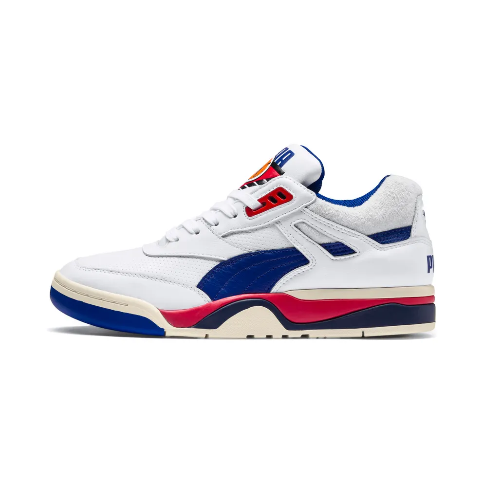 Puma Palace Guard OG White Puma White/Surf The Web/High Risk Red (369587 01)