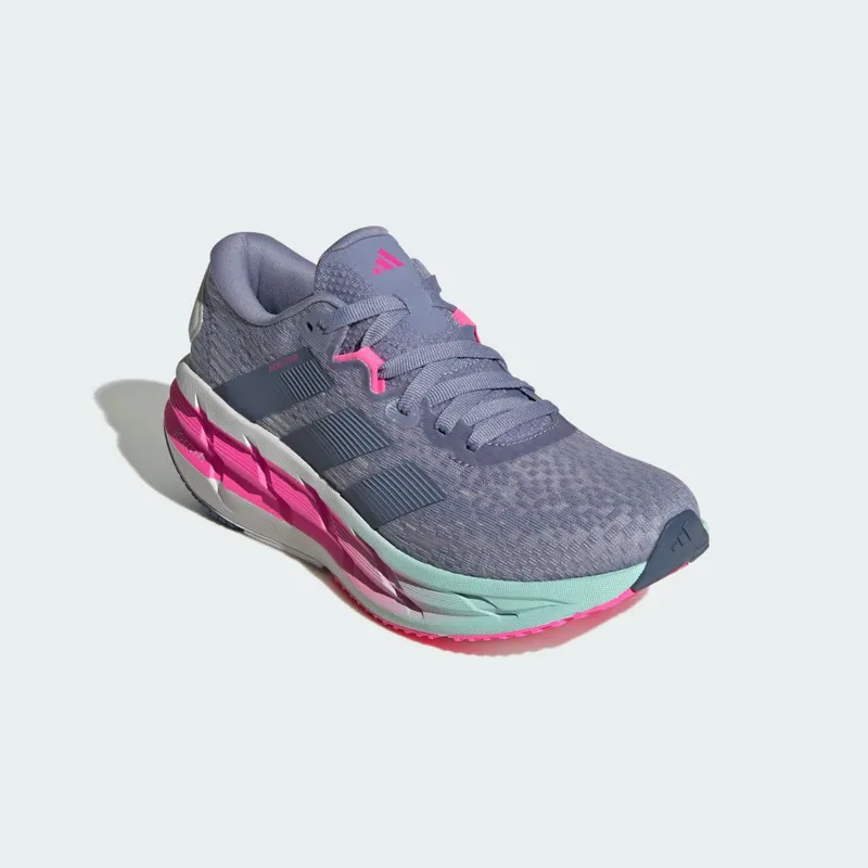 Adidas Adistar 4 Running Shoes Silver Violet / Preloved Ink / Lucid Pink (JR0292)