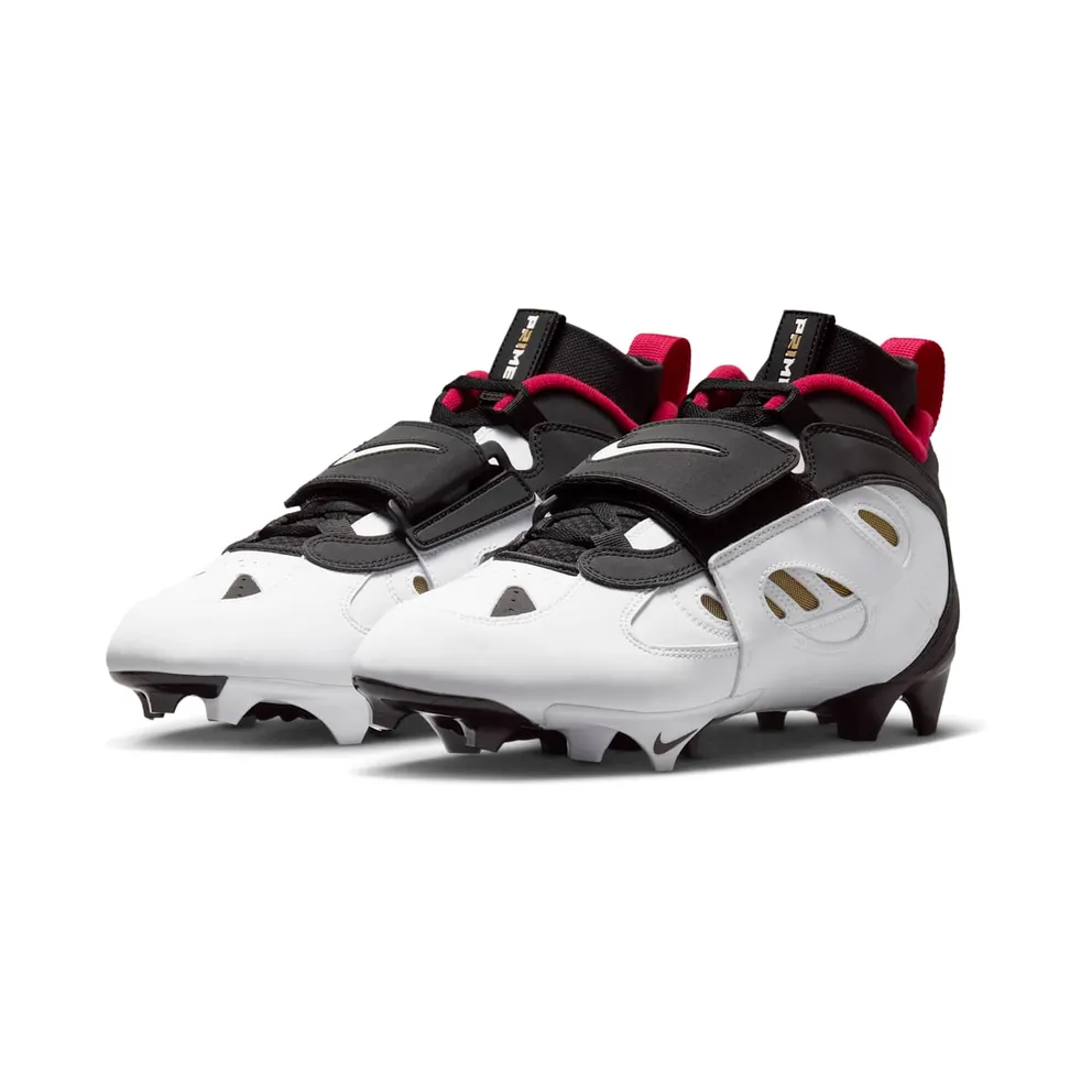 Nike Air Diamond Turf 2 Cleats – “Black / Prime Red / Metallic Gold / White” (IF4807-002)