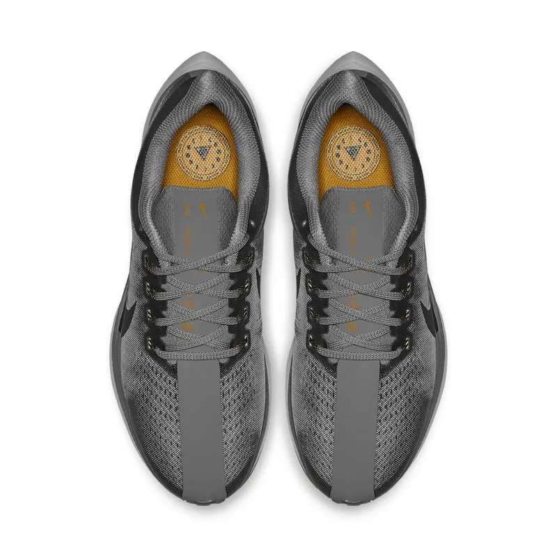 Nike Pegasus 35 Turbo Gridiron Black Gridiron/Black-Atmosphere Grey-Peat Moss-Metallic Silver (AJ4114-003)