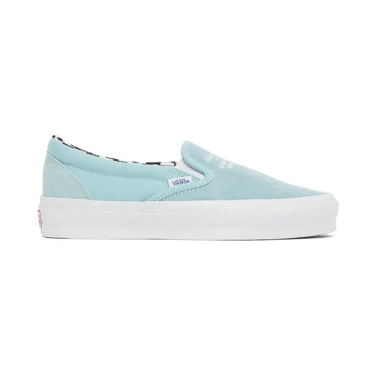 Vans Blue Ray Barbee Edition OG Classic Slip-On LX Sneakers (VN0A45JK92S)