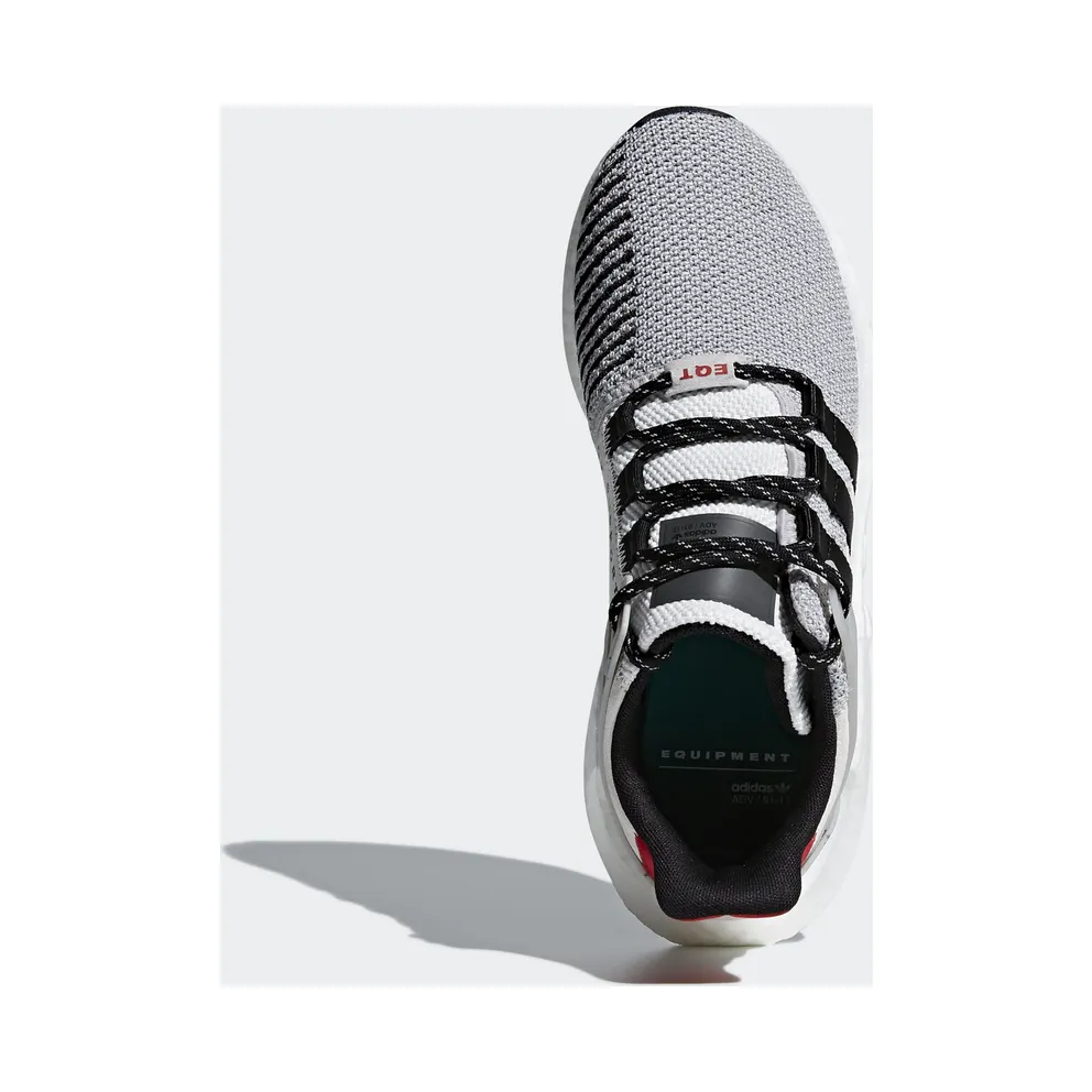 adidas EQT Support 93/17 Grey Black Scarlet Grey/Core Black/Scarlet (CQ2397)