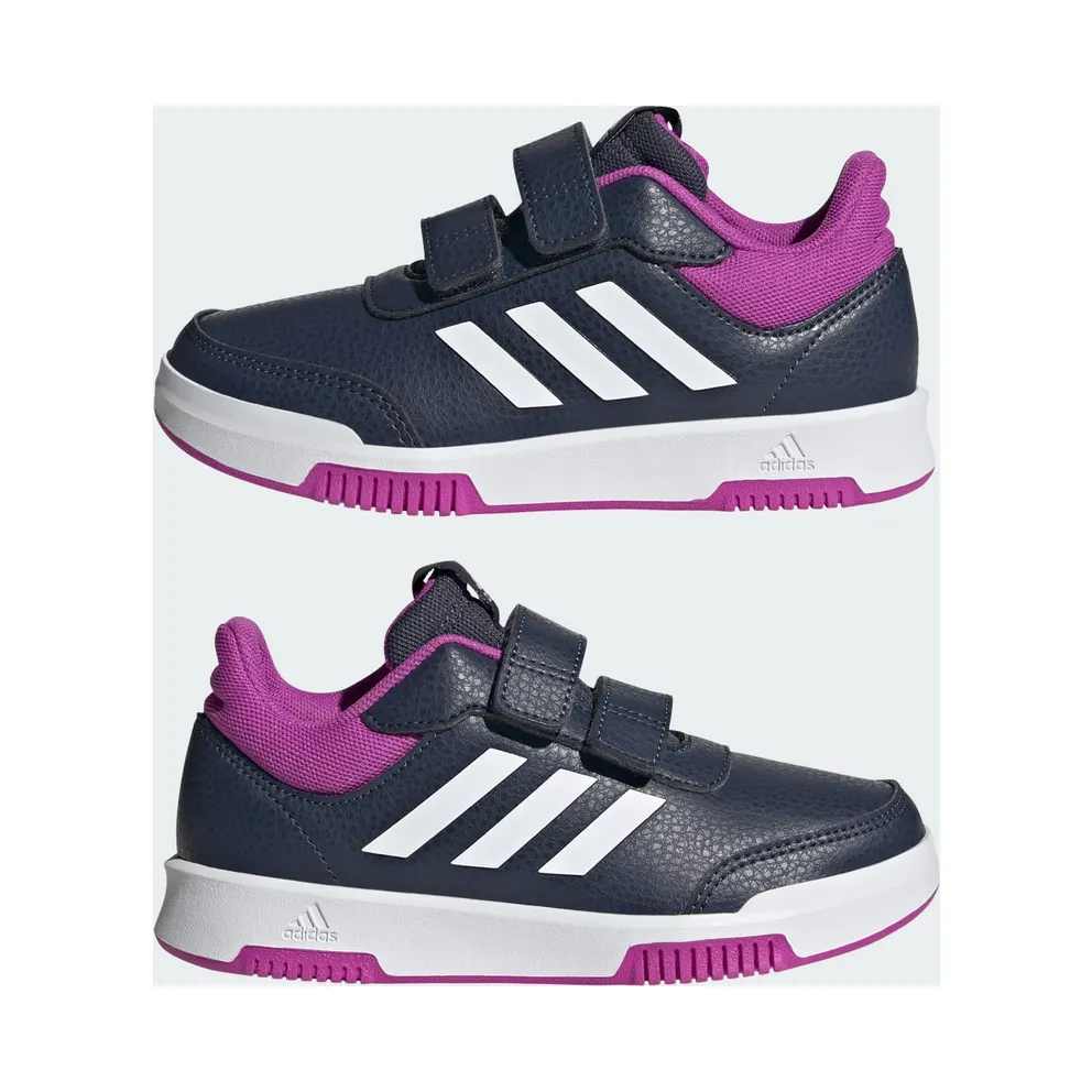 Adidas Tensaur with Velcro Shadow Navy / Cloud White / Flash Pink (JH9541)
