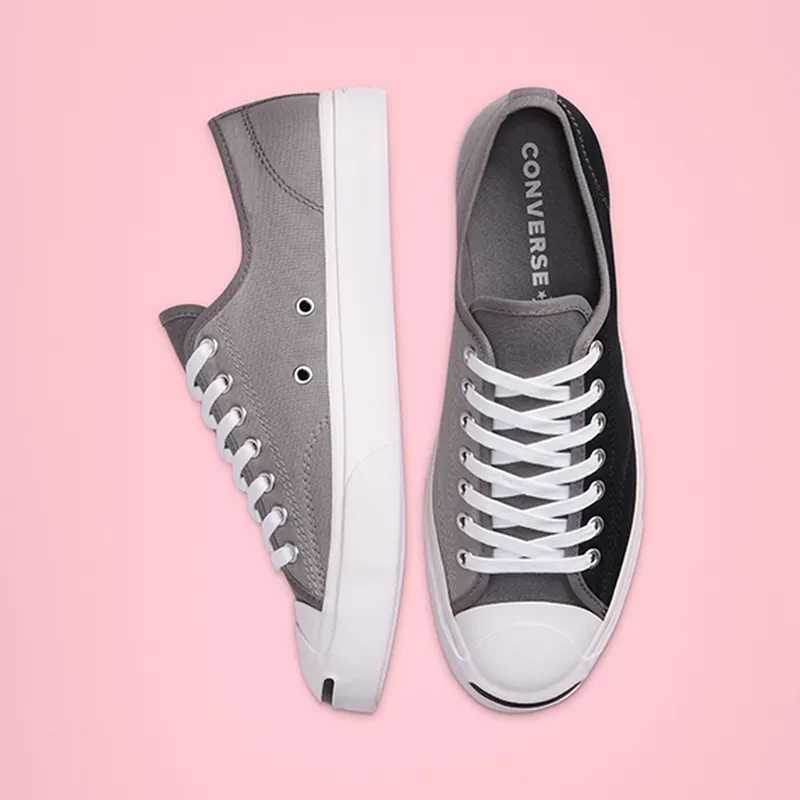 Converse Jack Purcell Low ‘Happy Camper – Black’ Black/Grey/White (167920C)