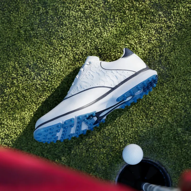 Adidas MC70 SPIKELESS Golf Shoes Cloud White / Collegiate Navy / Lucid Ray Blue (HP7084)