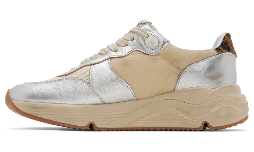 Golden Goose Beige Running Sole Low-Top Sneakers (GWF00215.F003242.81788) (3)