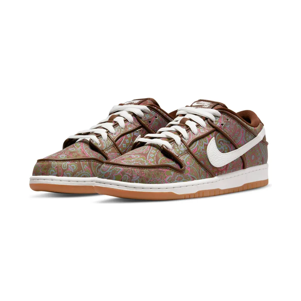 Nike SB Dunk Low Paisley Burgundy – “Brown / Burgundy / Green / White” (DH7534-200)