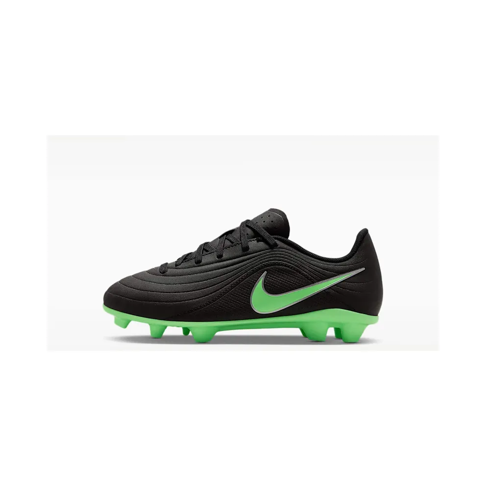 Nike Jr. Tiempo Maestro Club ‘ Multi-Ground Low-Top “Black/Black/Illusion Green” (IB5025-001)