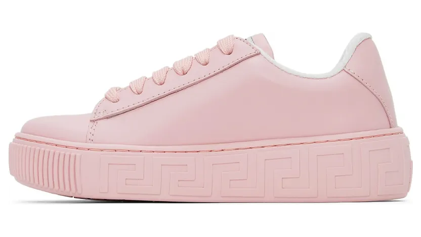 Versace Kids Pink Greca Sneakers (1000888_1A01169_2P500) (3)