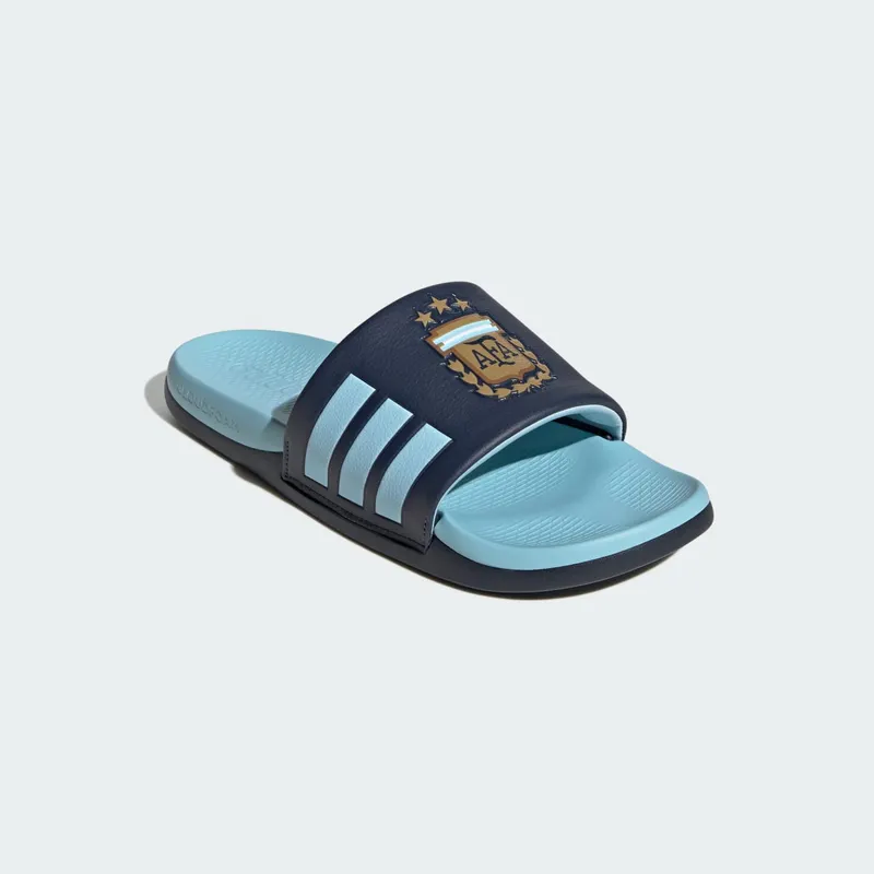 Adidas Adilette Comfort 2.0 Argentinië Slides Night Navy / Dark Football Gold / Icey Blue (JS4974)