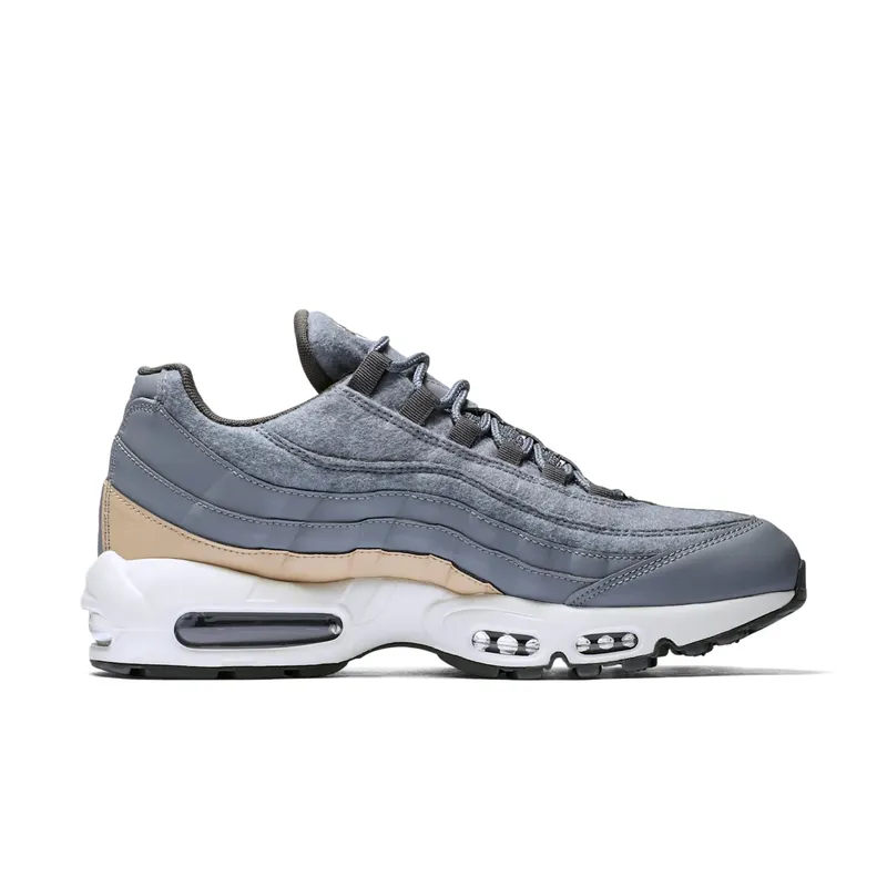 Nike Air Max 95 Wool Cool Grey Mushroom Cool Grey/Mushroom-Deep Pewter-Wolf Grey (538416-009)