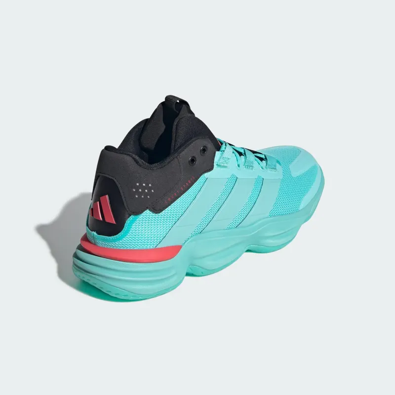 Adidas Court Stabil Indoor Flash Aqua / Flash Aqua / Semi Lucid Red (JR9541)
