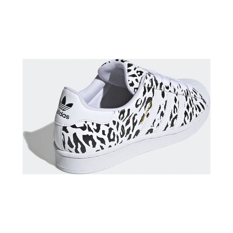 adidas Superstar Leopard White (W) Cloud White/Core Black/Gold Metallic (FV3451)