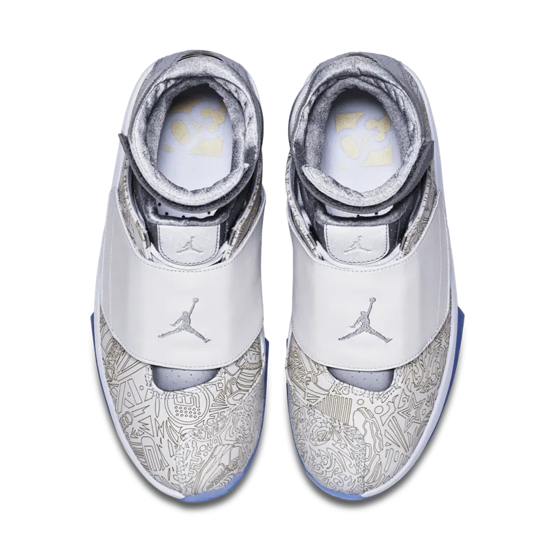 Jordan 20 Retro 30th Anniversary Laser Laser White/Metallic Silver-White (743991-100)