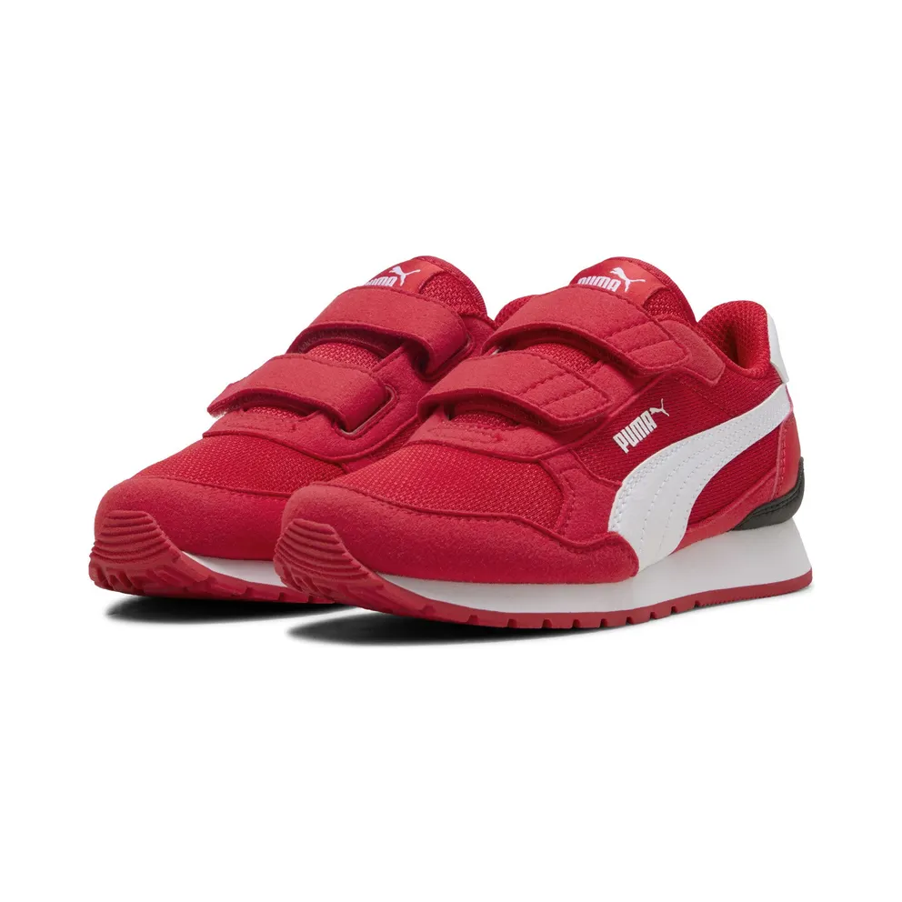 Puma ST Runner v4 mesh “For All Time Red / Puma White / Puma Black” (399877_17)