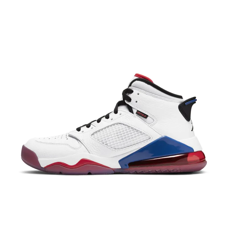Jordan Mars 270 White White/University Red/Rush Blue (CD7070-104)