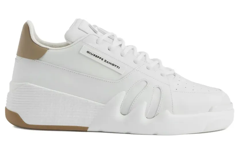 Giuseppe Zanotti Talon leren sneakers – Wit (RU30000H03)