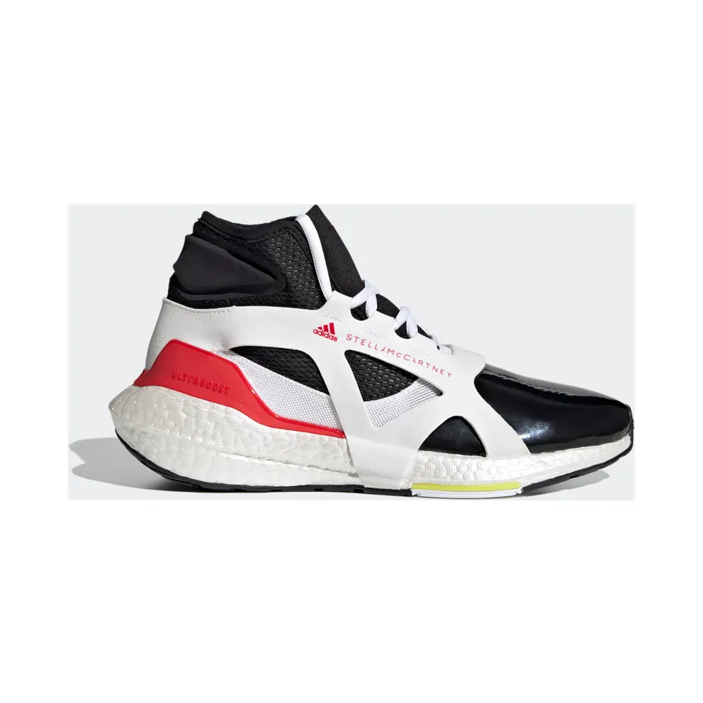 adidas by Stella McCartney Ultraboost 21 Laufschuh Cloud White / Core Black / Vivid Red (FZ3044)