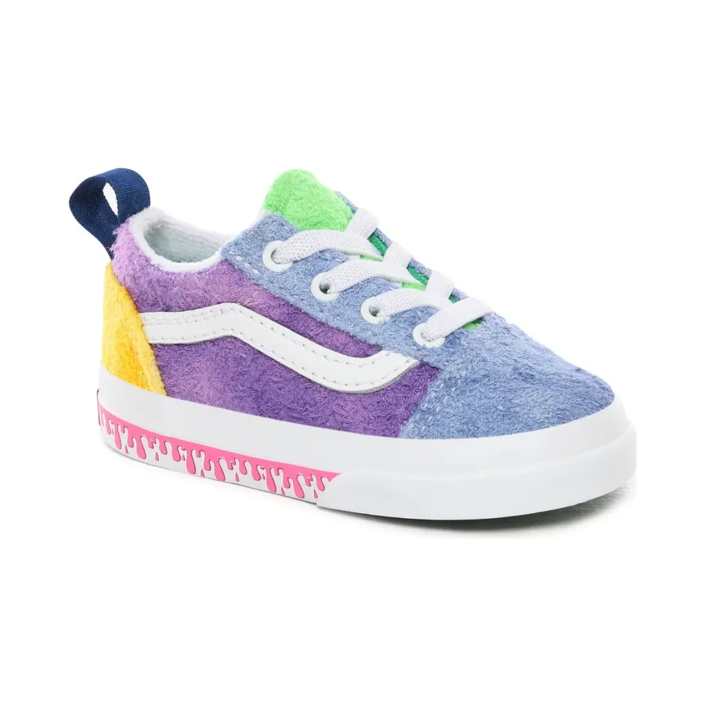 VANS Vans X Anderson.paak Old Skool Elastic Lace Toddler Shoes (Purple)
