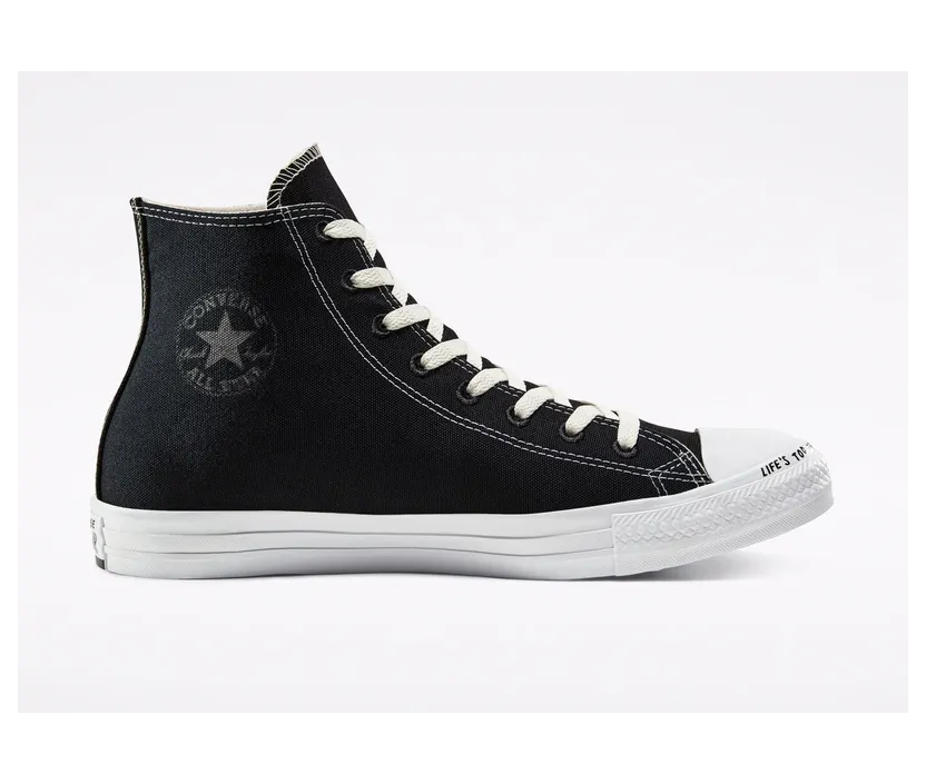 Converse Chuck Taylor All Star Hi ‘Black’ Black/Black/White (164919C)