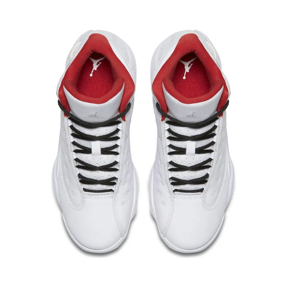 Jordan 13 Retro Alternate History of Flight (GS) White/Metallic Silver-University Red (414574-103)