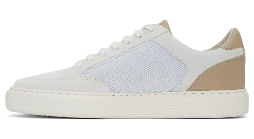 Brunello Cucinelli White Urano Sport Sneakers (MZUJSBJ288) (3)