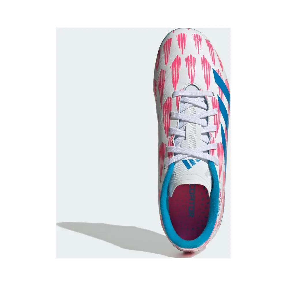 adidas Predator League FG Cloud White Solar Blue Solar Pink (IF6352)