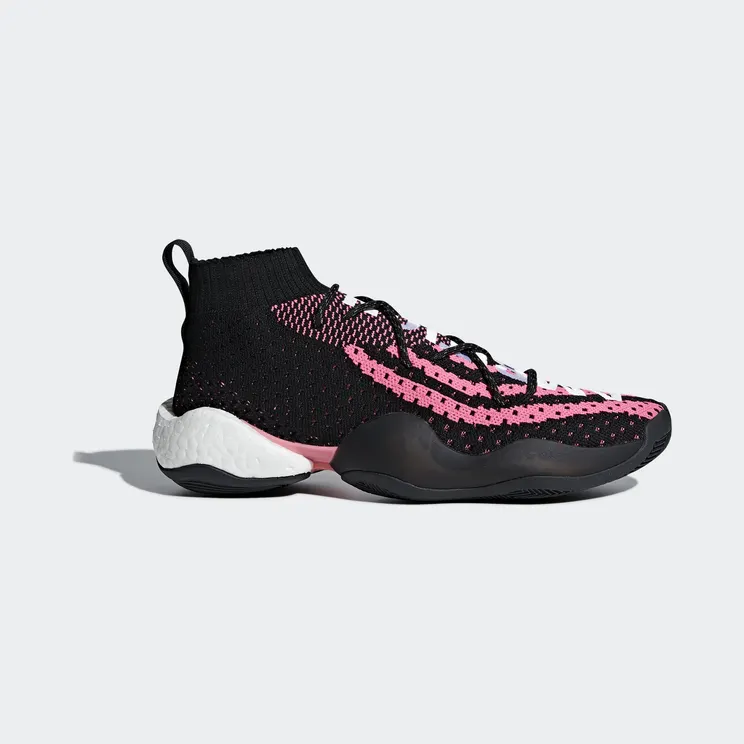 Adidas Pharrell x Crazy BYW ‘Ambition’ Core Black/Footwear White/Solar Pink (G28182)