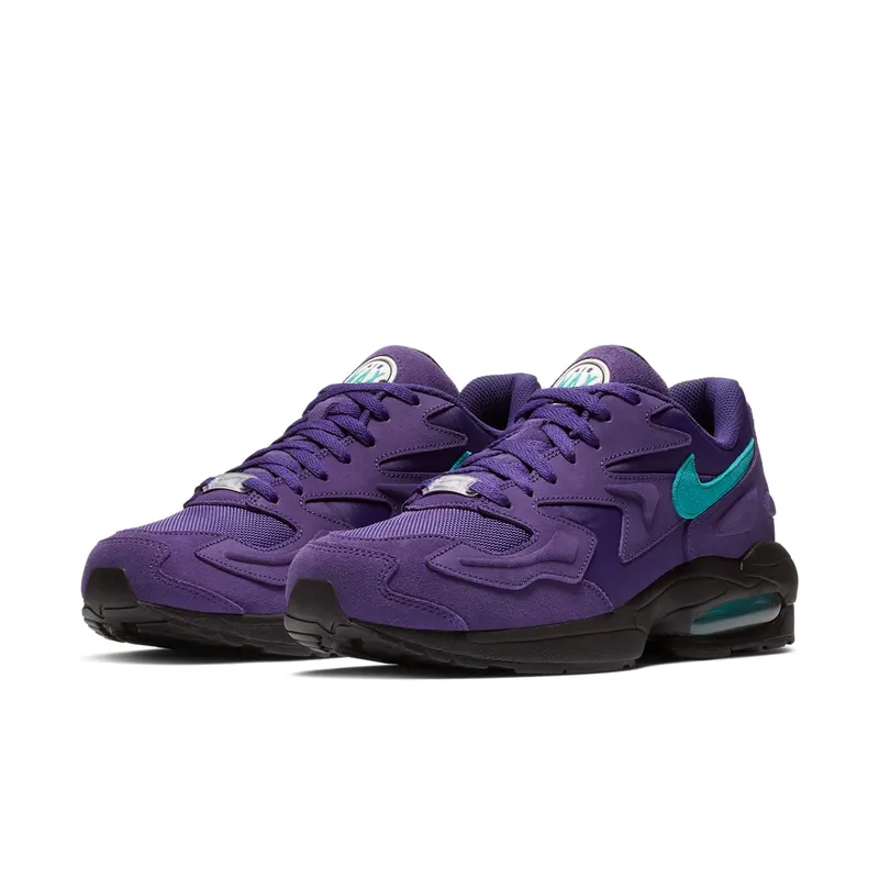 Nike Air Max2 Light Grape Court Purple/Spirit Teal-Black-White (AO1741-500)