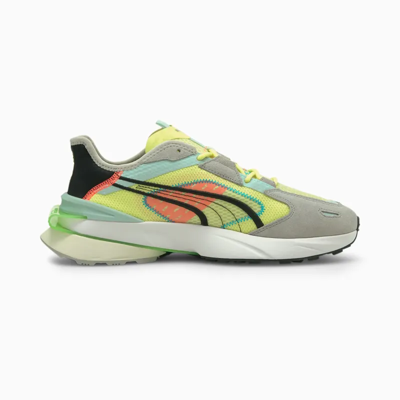 Puma PWRFRAME OP-1 Abstract Grey/Yellow/White (382649-01)