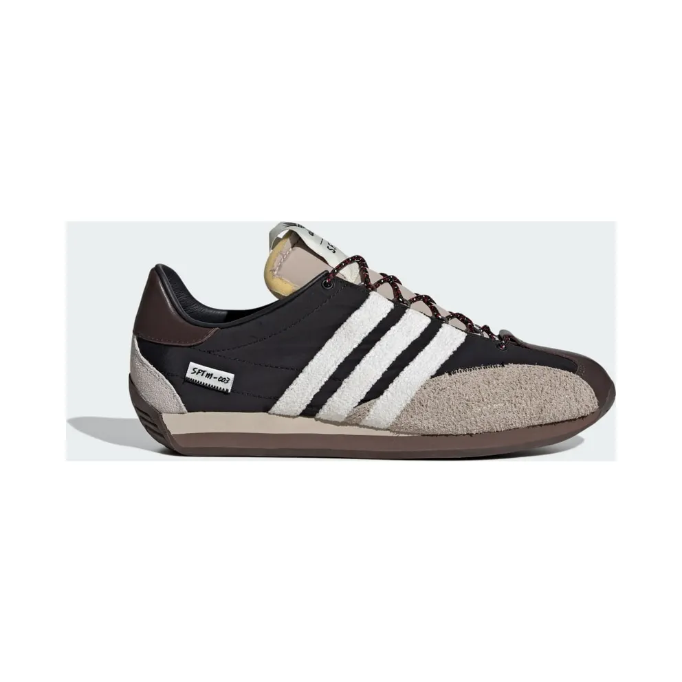 adidas Country OG Low Trainers Core Black / Core White / Wonder Beige (ID3546)