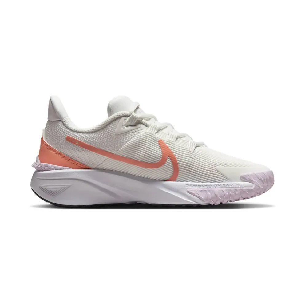 Nike Star Runner 4 Summit White Black Apricot Agate (DX7615-104)