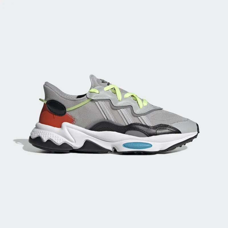 adidas OZWEEGO Grey Two / Core Black / Hazy Blue (FX6058)