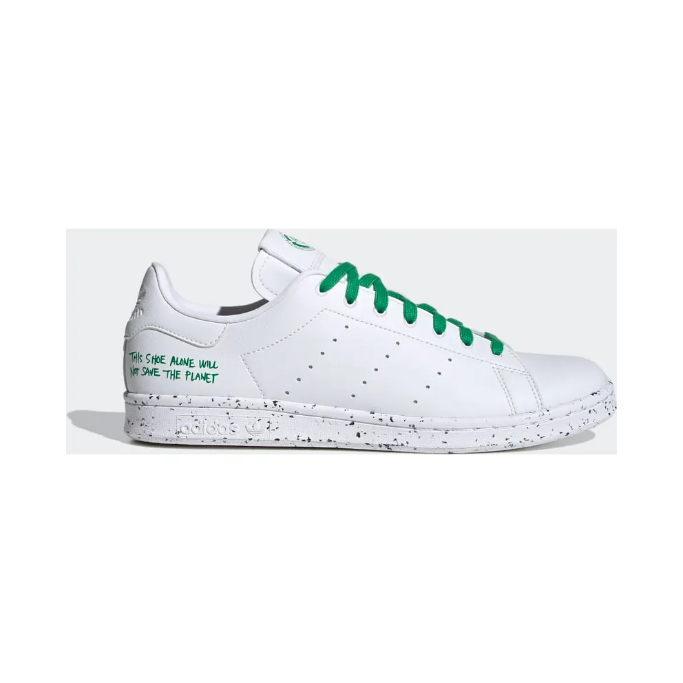 adidas Originals White Clean Classics Stan Smith Sneakers (FU9609)