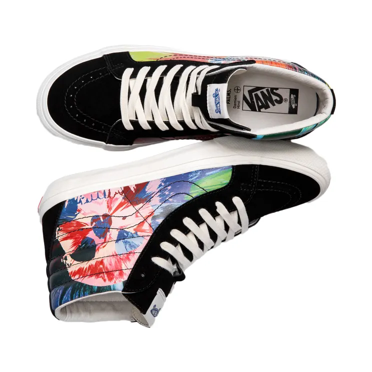 Vans Sk8-Hi Reissue VLT LX Damien Hirst Splatter Skull