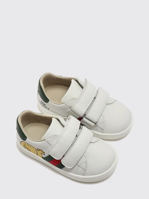 Gucci Ace Printed Leather White (858455COWB09085)