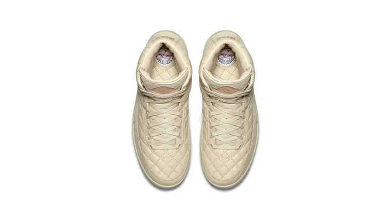 Jordan 2 Retro Just Don Beach (GS) Beach/Metallic Gold-University Red (839604-250)