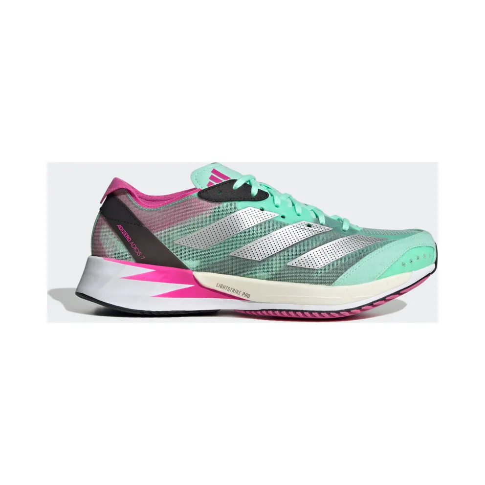 adidas Adizero Adios 7 Laufschuh Pulse Mint / Silver Metallic / Core Black (GV9062)