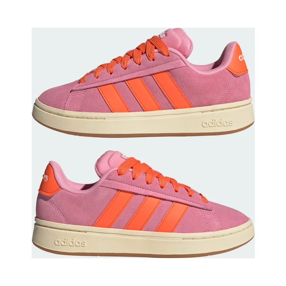 Adidas Grand Court Alpha Bliss Pink / Semi Impact Orange / Gum (JQ3001)