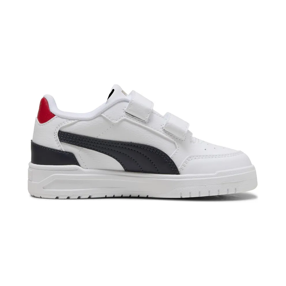 Puma Shuffle Downtown “Puma White / New Navy / For All Time Red” (403740_03)