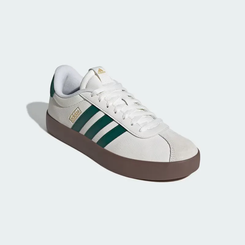 Adidas VL Court 3.0 Core White / Collegiate Green / Gum (KJ6808)