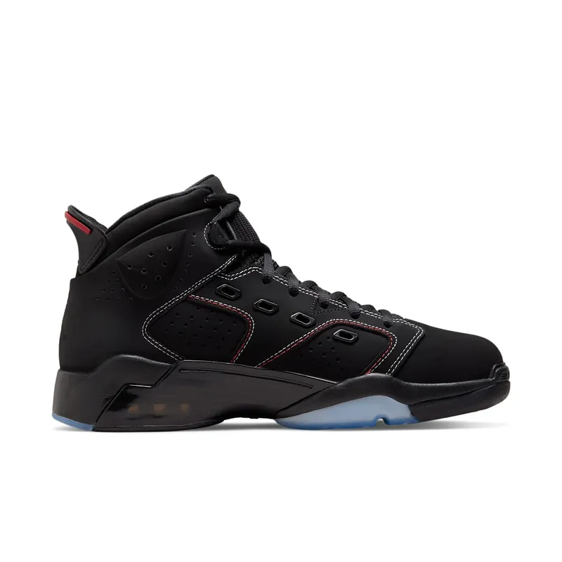 Jordan 6-17-23 Black White Red Contrast Stitching (DC7330-003)