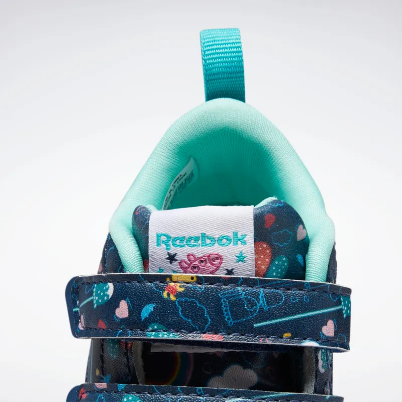 Reebok Peppa Pig Clasp Shoes Vector Navy / Pixel Mint / Cloud White