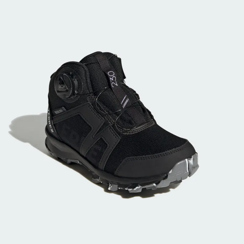 Adidas Terrex BOA Mid RAIN.RDY Hiking Shoes Core Black / Cloud White / Grey Three (IF7508)