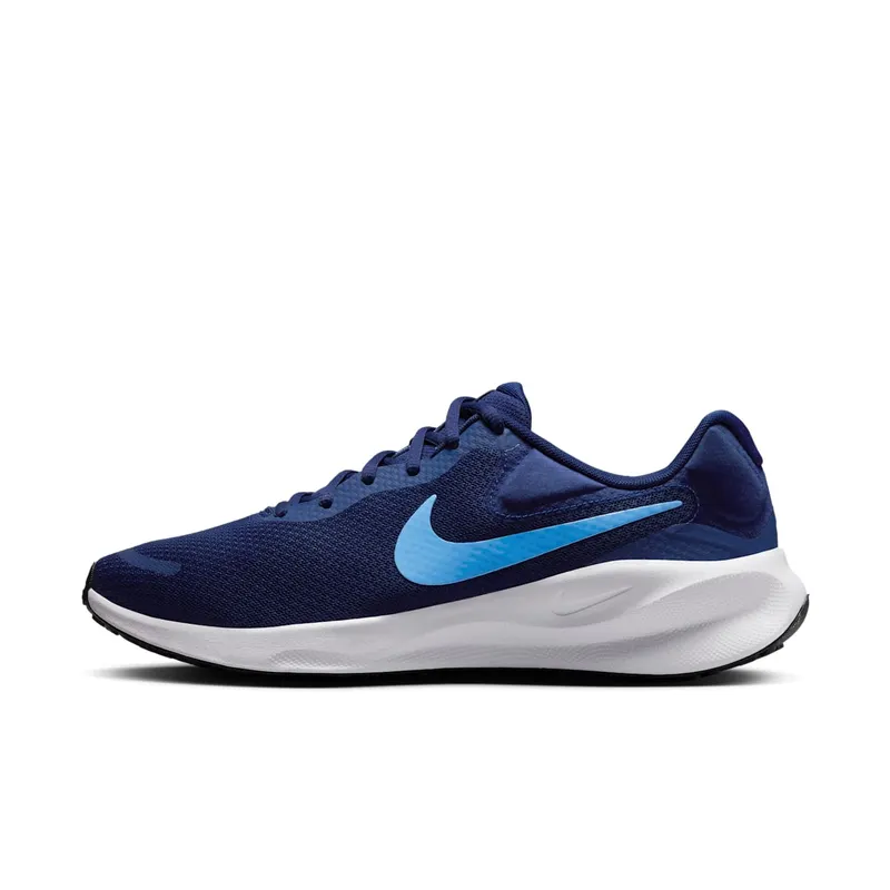 Nike Revolution 7 Blue Void White Black University Blue (FB2207-406)