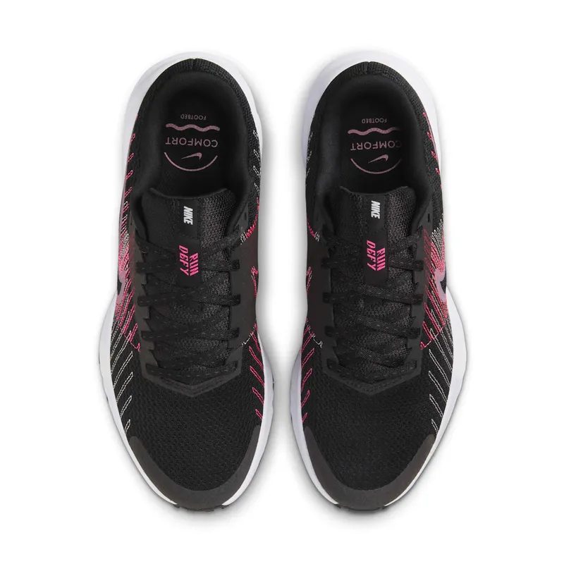 Nike Run Defy Black Hyper Pink Foam Elemental Pink (HM9593-001)